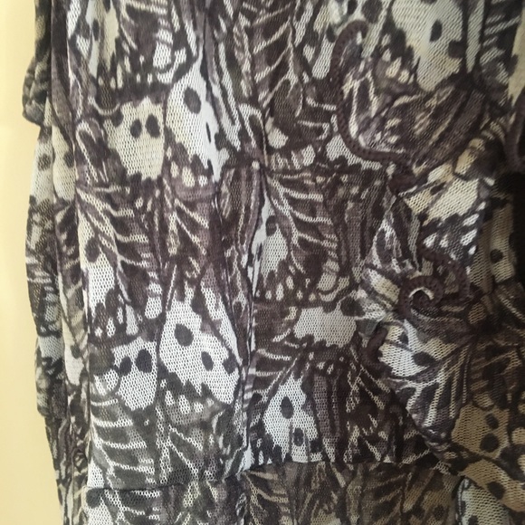 Mexx tank top blouse grey print medium - Picture 2 of 5
